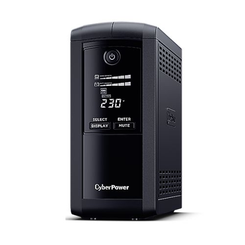 CyberPower Value Pro 1000VA Line Interactive Tower UPS, 550W, LCD Display, 6x IEC, AVR Energy Saving, 1Gbps Ethernet CyberPower Value Pro 1000VA Line Interactive Tower UPS, 550W, LCD Display, 6x IEC, AVR Energy Saving, 1Gbps Ethernet